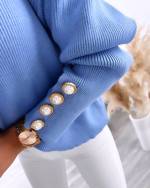 Hall Kõrge Kaelusega Lohvakas Kampsun