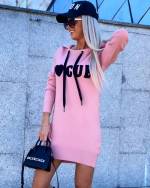 Roosa “VOGUE”  Vabaaja Kleit 