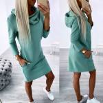 Koralų Medvilninė Laisvalaikio Suknelė