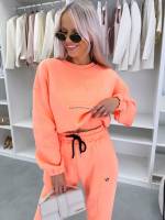 Turkus Dwuczęściowy Komplet Sukienkowy