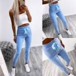 Pelēks Ērtas Ikdienas Bikses