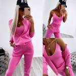 Zila Trīsdaļīgs Ikdienas Komplekts