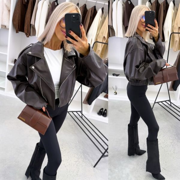 Pruun Pehme Oversized Tagi