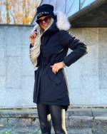 Juoda Neperšlampama žieminė Striukė