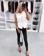 Beež Vööga Vest-jakk