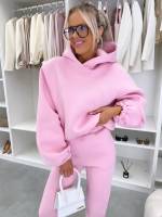 Brązowy Komplet Dresowy