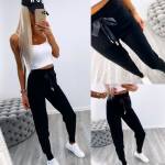 Синий Удобные повседневные брюки