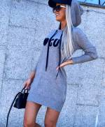 Roosa “VOGUE”  Vabaaja Kleit 