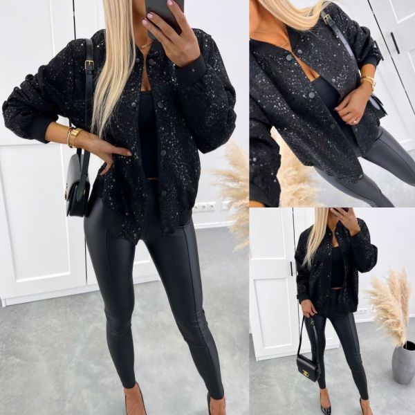 Black Sequin Jacket