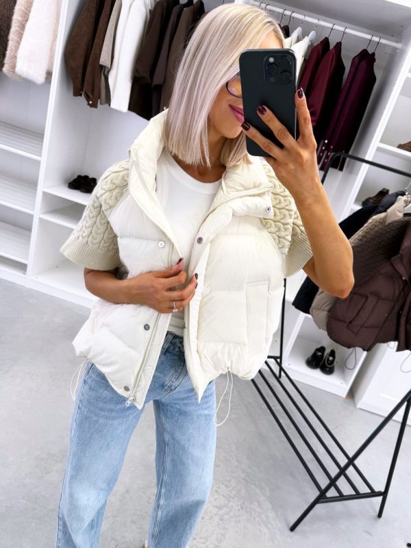 Helebeež Oversized Lukuga Vest
