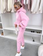 Brązowy Komplet Dresowy