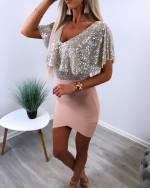 Kuldne Volangide Ja Litritega Body