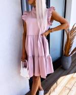 Helesinine Langev Kleit