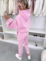 Brązowy Komplet Dresowy