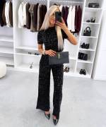 Brūns Mīkstas Bikses Ar Fliteriem