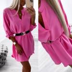 Melns Kleita Krekls Ar Jostu