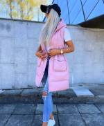 Roosa K/S Kapuutsiga Vest