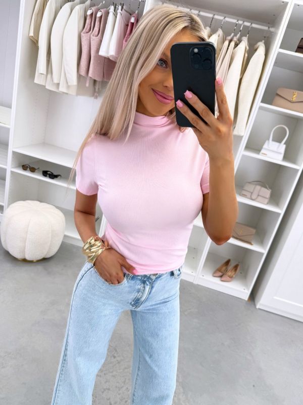 Pink Stretchy And Soft Top