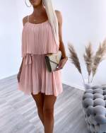 Tirkīza Plisēts Kombinezons