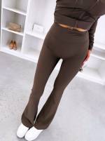 Bēša Divdaļīgs Formu Izceļošs Elastīgs Komplekts