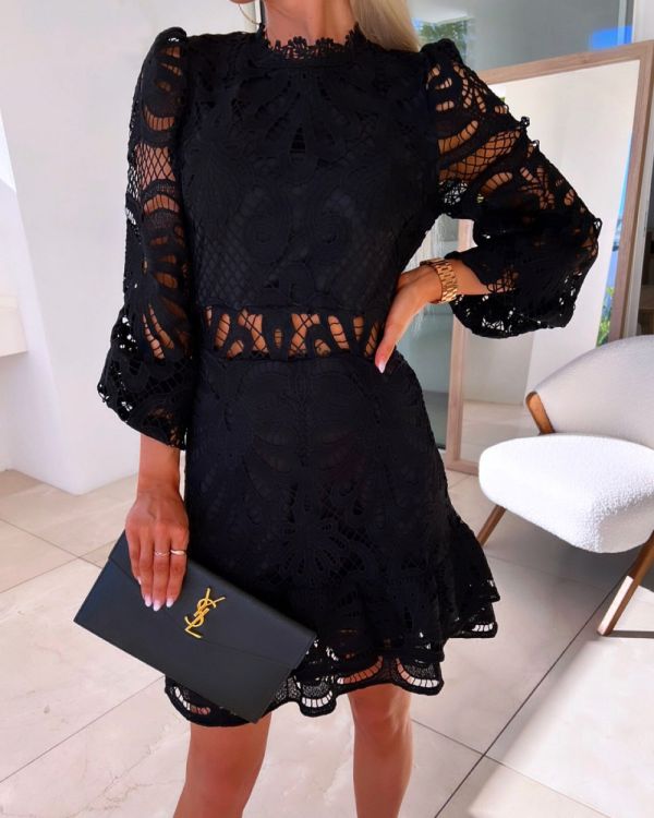 Black Lace Dress