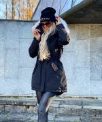 Juoda Neperšlampama žieminė Striukė