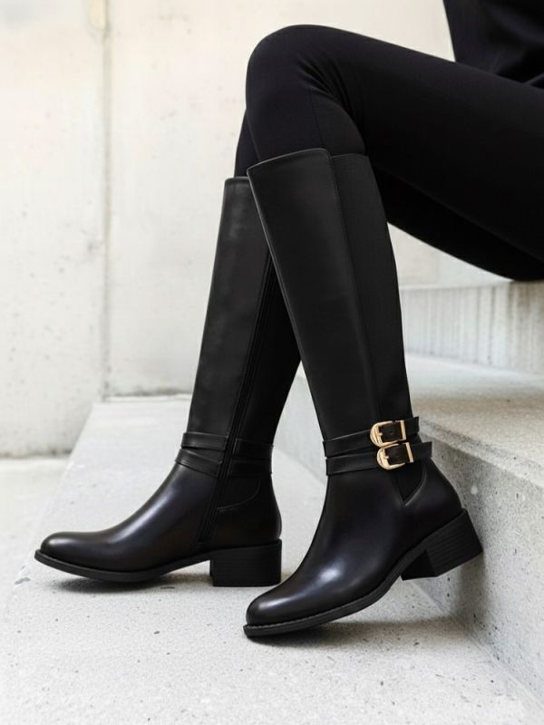 Black Comfy Boots