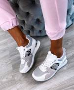 Valge Läikega Vabaaja Jalanõud