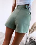 Khaki Stretch Püksseelik