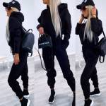 Серый Мягкий спортивный костюм