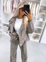 Melns Oversize Sporta Džemperis