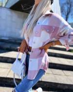 Ruuduline oversized jakk
