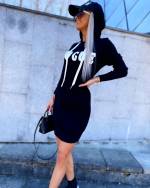 Roosa “VOGUE”  Vabaaja Kleit 