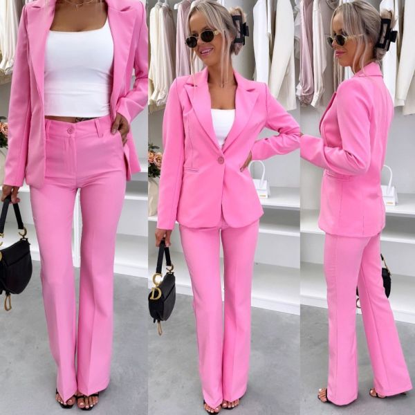 Pink Two-piece Set