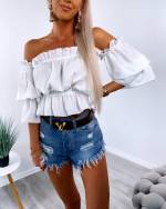 Kollane Sifoonist Crop-top