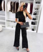 Brūns Mīkstas Bikses Ar Fliteriem