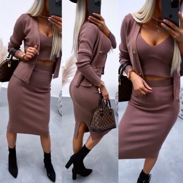 Taupe 3-piece Set