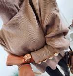 Hall Kõrge Kaelusega Lohvakas Kampsun