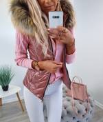 Khaki Kapuutsiga Vest