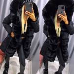 Beež Vöö Ja Kapuutsiga Talvemantel