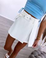 Žalias Kulotė Su Diržu