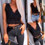 Roheline Venivast Pitsist Top