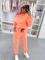 Turkus Dwuczęściowy Komplet Sukienkowy