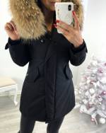 Beež Naturaalse Karvaga Vetthülgav Talveparka