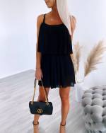 Tirkīza Plisēts Kombinezons