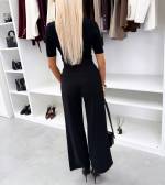 Коричневый Прямые классические брюки