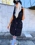 Roosa K/S Kapuutsiga Vest