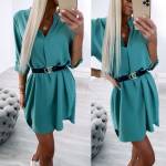 Melns Kleita Krekls Ar Jostu