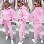 Brązowy Komplet Dresowy