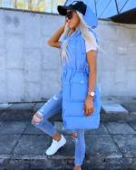 Roosa K/S Kapuutsiga Vest